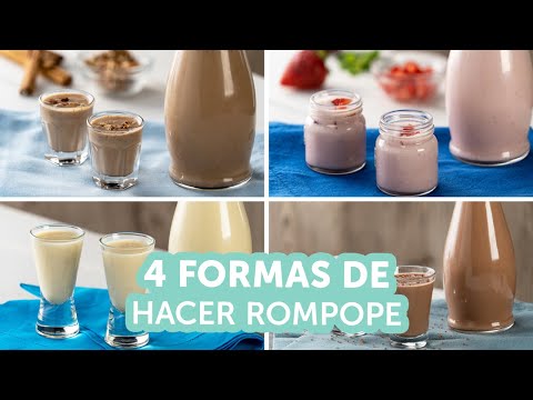 Cómo hacer rompope de sabores | Kiwilimón