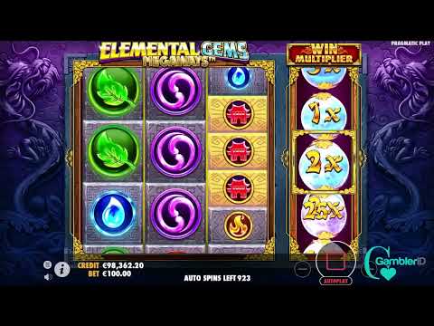 Elemental Gems Megaways by Pragmatic Play Video Review | GamblerID