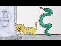 Mixing Shorts Drawing Animation Story Xiaolindrawing Cartoon Art Handmade Animal