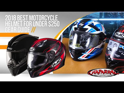 2018 Best Motorcycle Helmet For Under $250 Gear Guide from ChapMoto.com