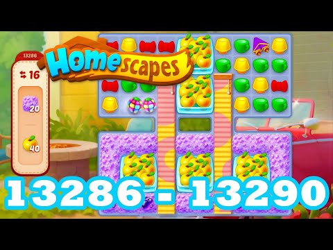 Homescapes Level 13286 - 13290 HD 3 - match puzzle Gameplay | android | IOS | 13287 | 13288 | 13289