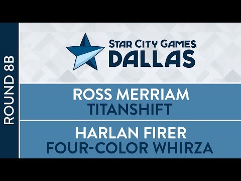 SCGDFW: Round 8B - Timeshifted - Ross Merriam vs Hharlan Firer [Modern]