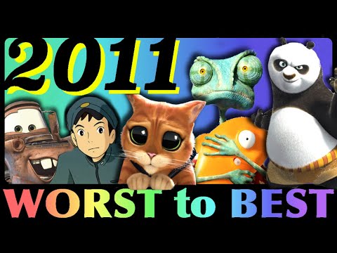 Every Animated Movie of 2011 Ranked Worst to Best
