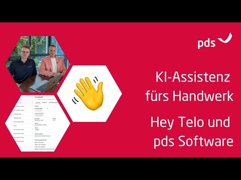 Anbindung Hey Telo an pds Software | KI- Telefonassistenz fürs Handwerk trifft Handwerkersoftware