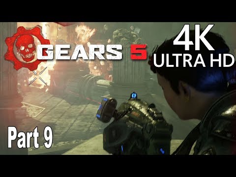 Gears 5 - Gameplay Walkthrough Part 9 No Commentary [4K 2160P/60FPS]