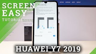 How to Enable One-Handed Mode in HUAWEI Y7 2019 - Screen Easy Usage