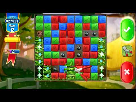 Pet Rescue Saga Level 4996 - NO BOOSTERS | SKILLGAMING ✔️