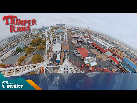 Front row point of view footage of Tidal Wave