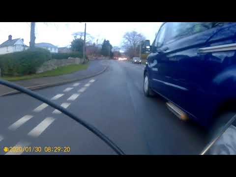 Taxi driver close pass TX15 GAZ