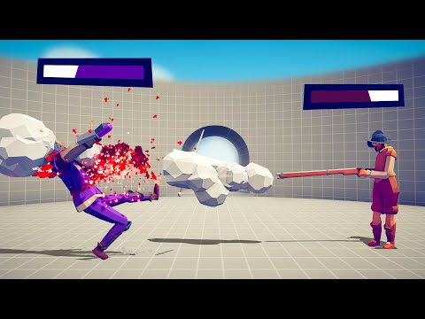 MUSKETEER vs EVERY UNIT - Totally Accurate Battle Simulator TABS