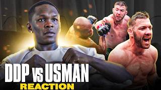 DDP is BACK 👏 | Israel Adesanya Reacts to Du Plessis vs Usman