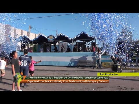 Lonquimay, La Pampa. 1° Fiesta Provincial de la Tradición y el Desfile Gaucho. 25 11 2023 (1° Parte)