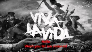 COLDPLAY &amp; KYLIE MINOGUE lhuna lyrics