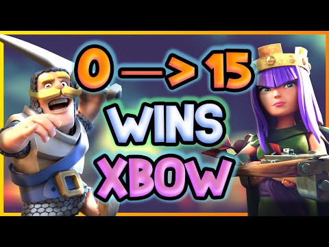 1 Hour of Xbow Queen Gameplay — Clash Royale Global Tournament