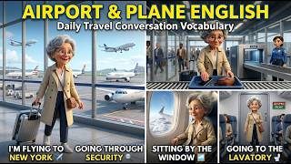Learn English at the Airport | Beginners Conversation #learnenglish