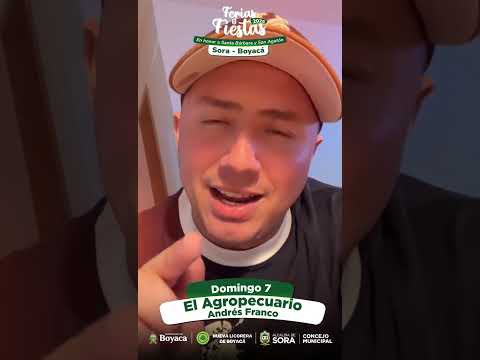 Ferias y Fiestas 2025 en honor a Santa Bárbara y San Agatón Sora, Boyacá Del 4 al 8 de diciembre