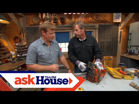 How to Sharpen a Chainsaw | Ask This Old House