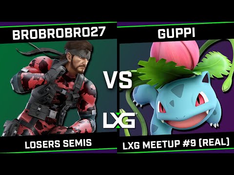 brobrobro27 (Snake) vs Guppi (Pokemon Trainer) - lxg meetup #9 (real)