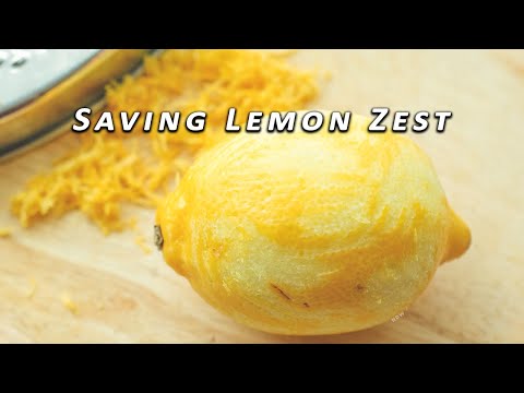How To Store Lemon Zest - Tips/Tricks