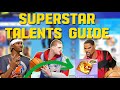 The SUPERSTAR Talents You MUST BUY FIRST Guide Video Dunk City Dynasty