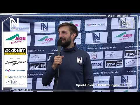 28.05.22 | Stimmen zum Spiel Sport-Union Neckarsulm - Dorfmerkingen