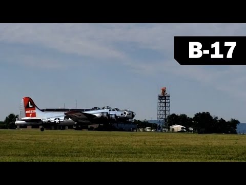 B-17 Takeoff and Flyby