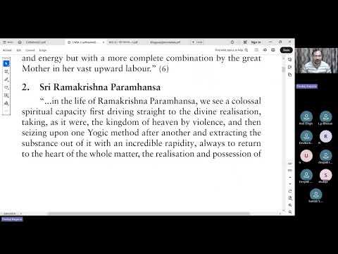 Selections from CWSA (Vol 2) Session 031 page 587-88 Synthesis of Yoga