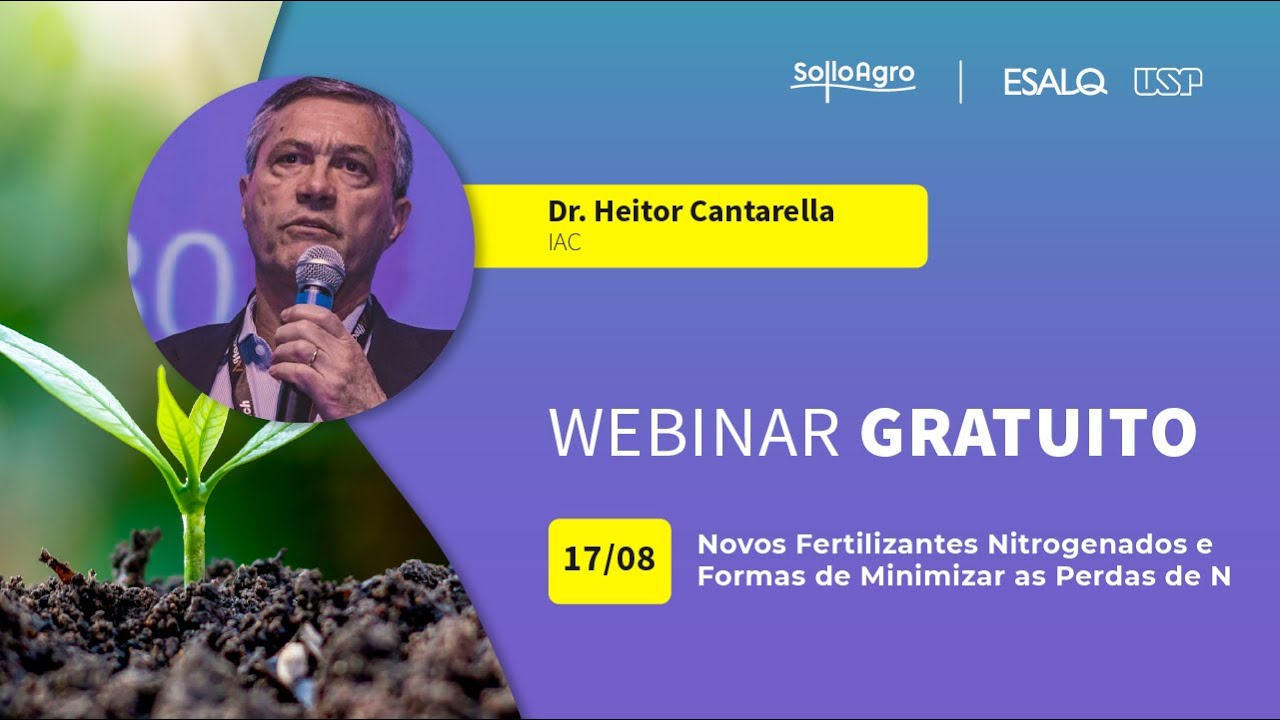 NOVOS FERTILIZANTES NITROGENADOS | WEBINAR