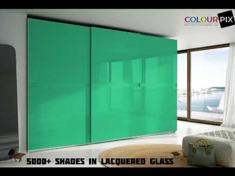 Multicolor Polished Printed Toughened Glass, Thickness: 10 mm