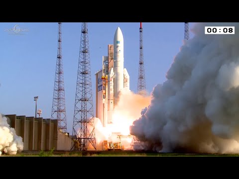 Ariane 5 liftoff on flight VA226
