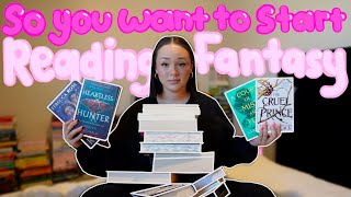 the ULTIMATE beginners guide to reading fantasy (my top fantasy recommendations) | bookmas day 4