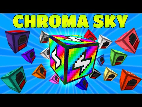 Chroma Sky Minecraft Modpack EP 21 Extra Utilities 2 Rainbow Generator | Modded Minecraft