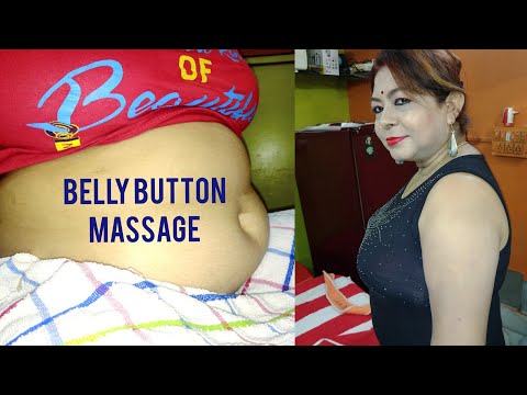 Belly Button Massage ! Naval Massage ! navel pain relief @RinkuChakraborty