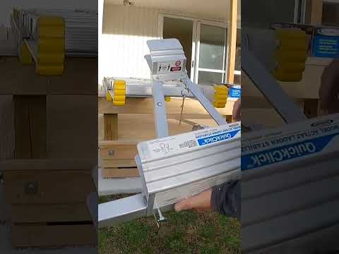 Unboxing Werner Quickclick Stabiliser & Standing Platform #Werner #Platform #Ladder
