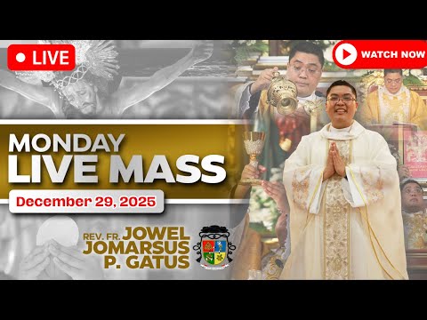 FILIPINO LIVE MASS TODAY ONLINE II DECEMBER 29, 2025 II FR. JOWEL JOMARSUS GATUS