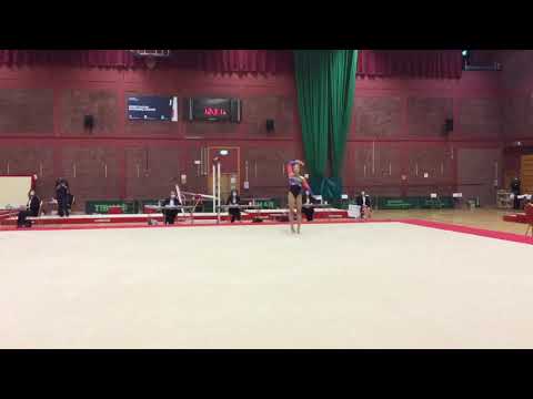 Amelie Morgan - floor (women's artistic trial event, Cardiff)