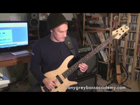 Melodic Development Free Bass Lesson by Tony Grey