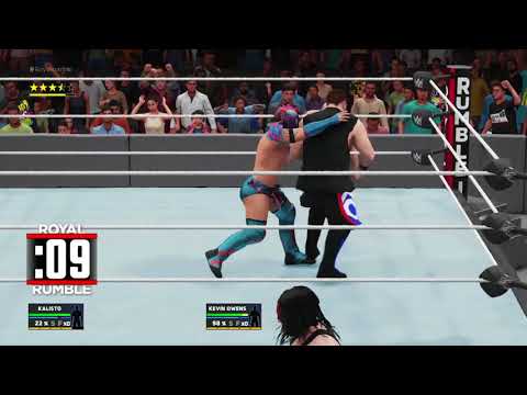 WWE 2K18 Royal Rumble For Baron Corbin WWE Championship