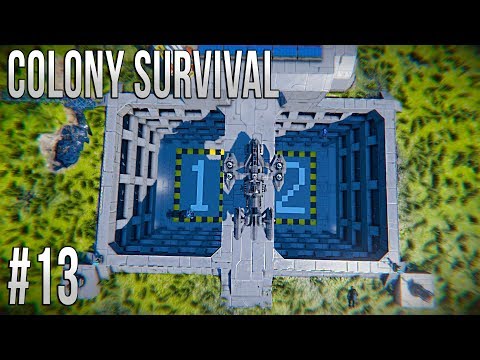 Space Engineers - Colony Survival Ep #13 - EXPANDING THE COLONY!