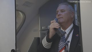 Southwest pilot brings fathers remains home from V