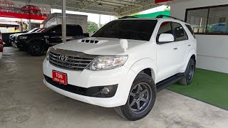 💥รถเข้าใหม่รีบด่วน..‼️ TOYOTA FORTUNER 3.0 v  AT 2WD 2012 จด 13 (หน้าแชมป์)รถ 7 ที่นั่งยอดนิยม‼️