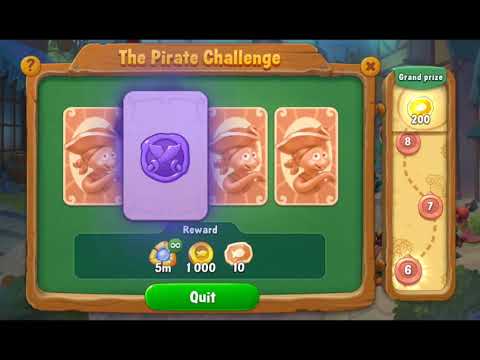 Fishdom 2021 - The Pirate Challenge    #Playrix #Fishdom #gaming