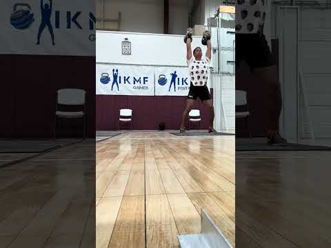 IKMF- Double Half Snatch 100 reps 20kg