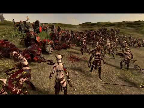 Sisters of Slaughter VS Ironbreakers | Total War: Warhammer 2