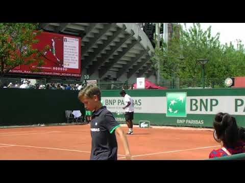 Abhimanyu Vannemreddy - French Open Juniors - R1