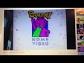 Barney Home Video Logo 1992 1995 Slow Motion