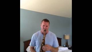 John Michalak demonstrates the CE Winds Five Spot HR (Meyer NY), with his 1954 Selmer Mark VI