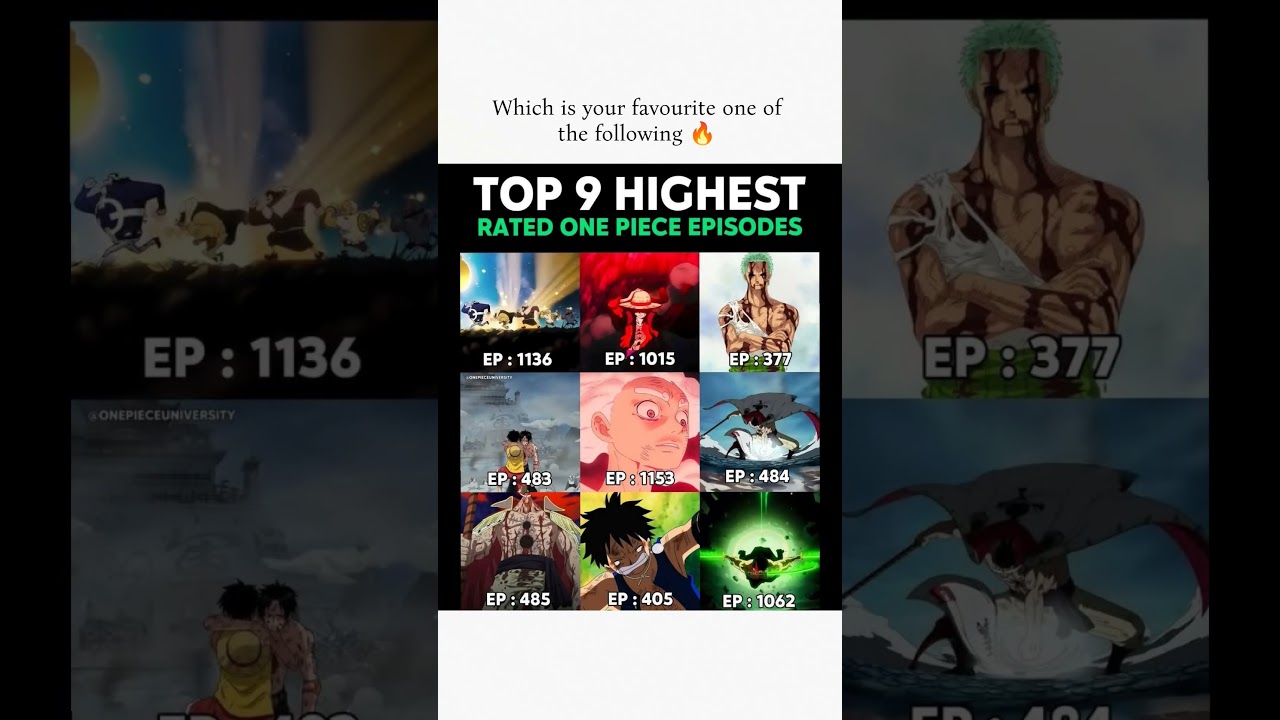 Which One Piece Episode Had More AURA? 🐐🔥#OnePiece #Anime #Luffy #Zoro #OnePieceEdit #AnimeEdit