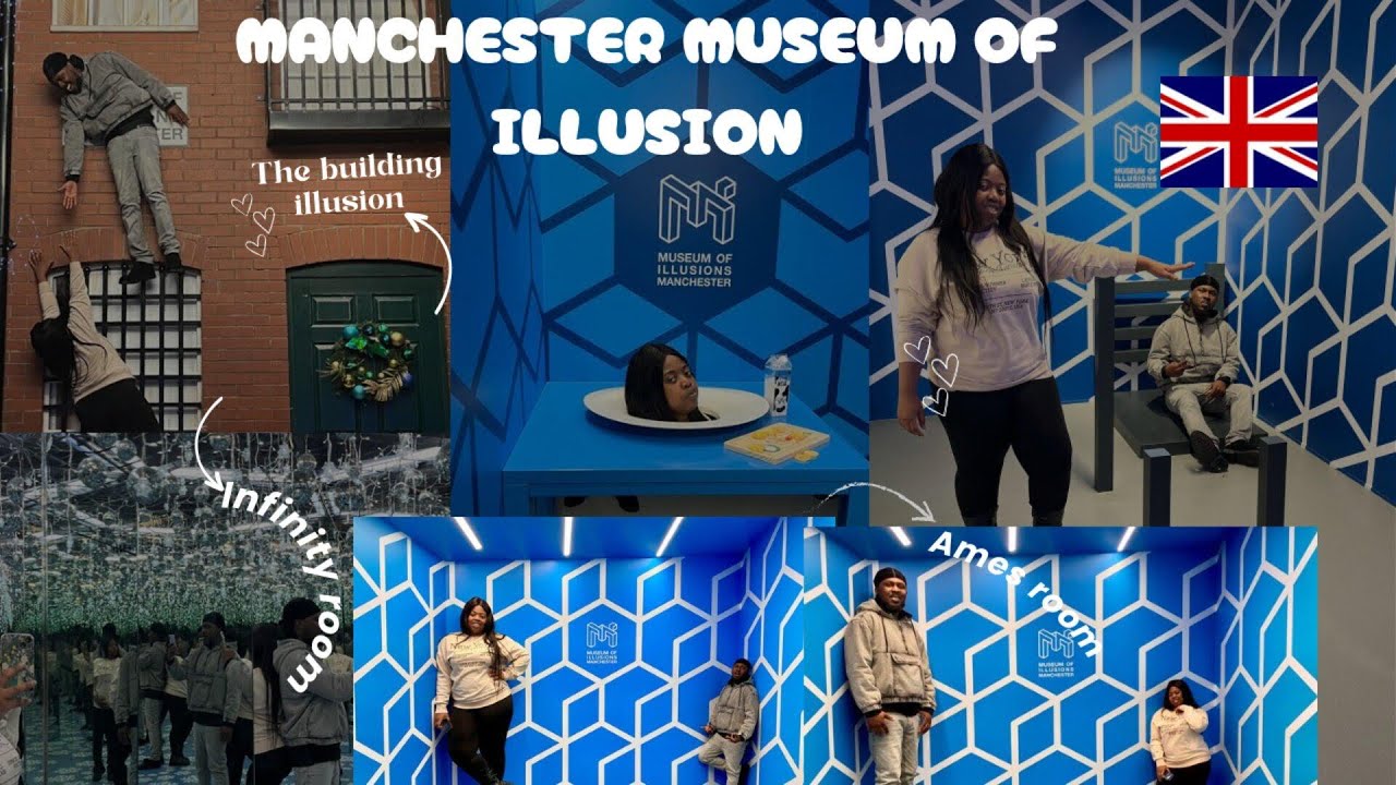 Step Into the Manchester Museum of Illusion | Amazing Optical Tricks! #Illusions #Manchester #Fun
