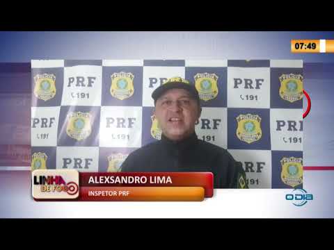 Adolescente pilota moto, atropela pedestre e acaba apreendido na BR-343 (22 05 20)